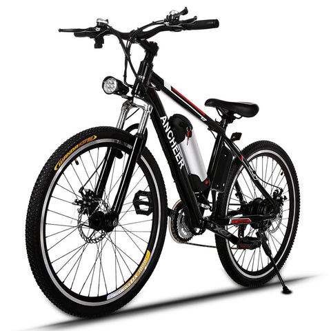 25" 250W Electric Bike Aluminum Alloy 21 Speed Mountain Bike
