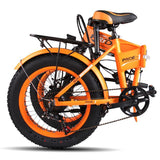 Pride 20" Aluminum Foldable 250W Electric Bicycle - 6 Speed Fat Tire